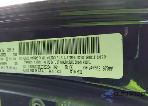 2014 Ram 1500 Big Horn из США, поврежденный, VIN 1C6RR7GT0ES323294